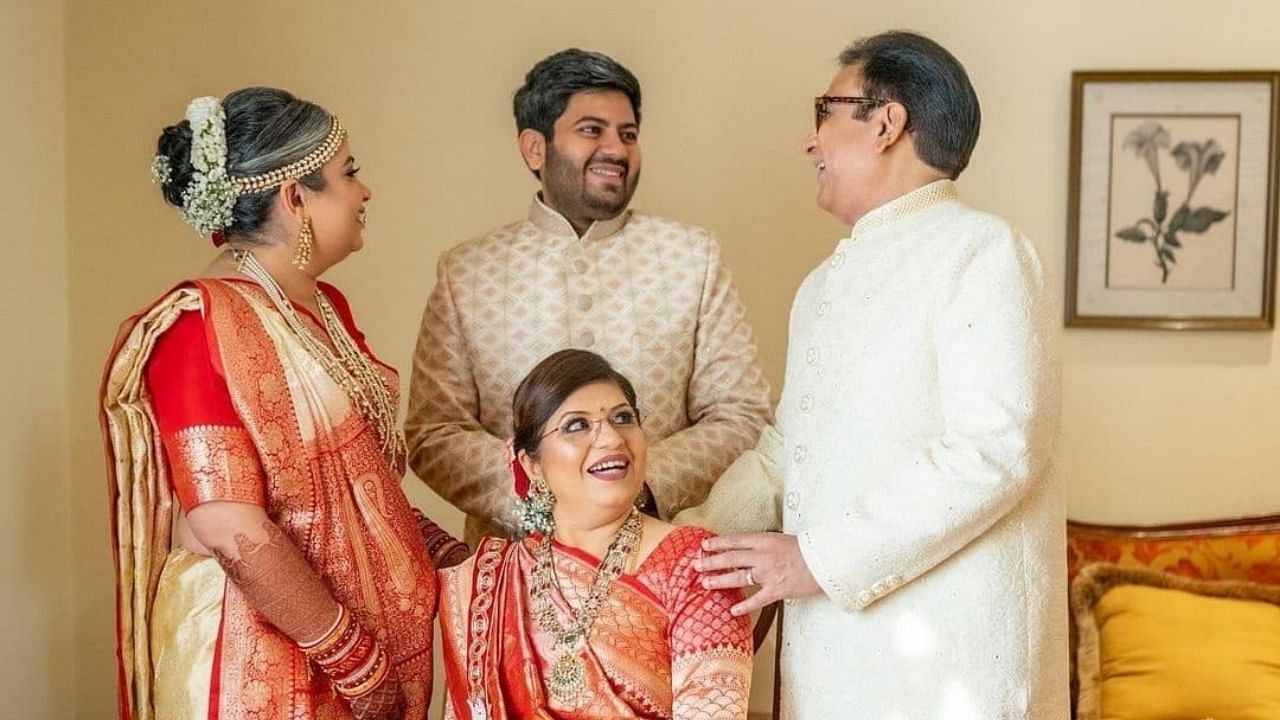 Dilip joshi with his family