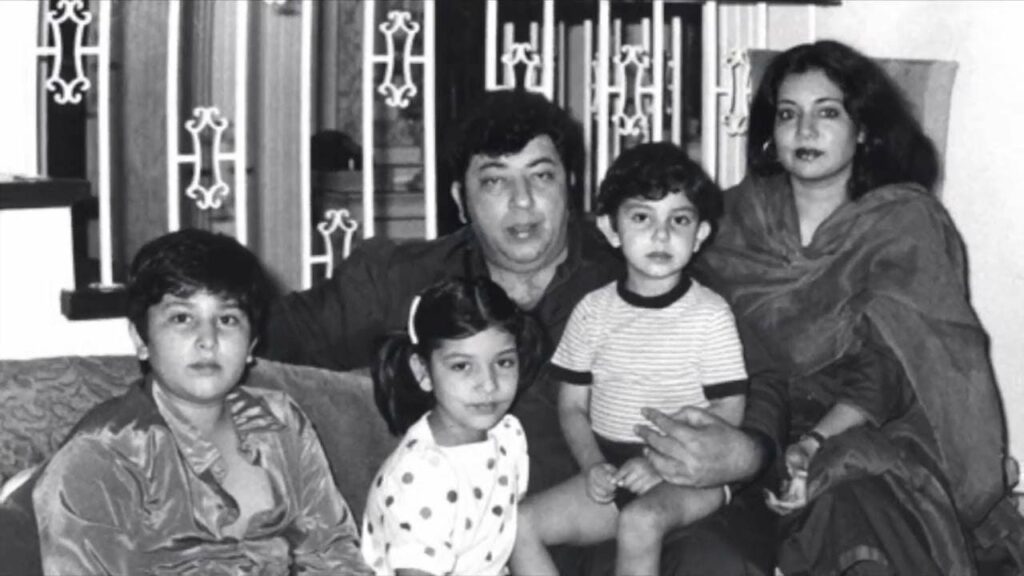 Amjad Khan Family