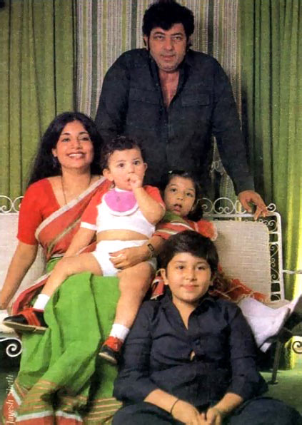 Amjad Khan Family