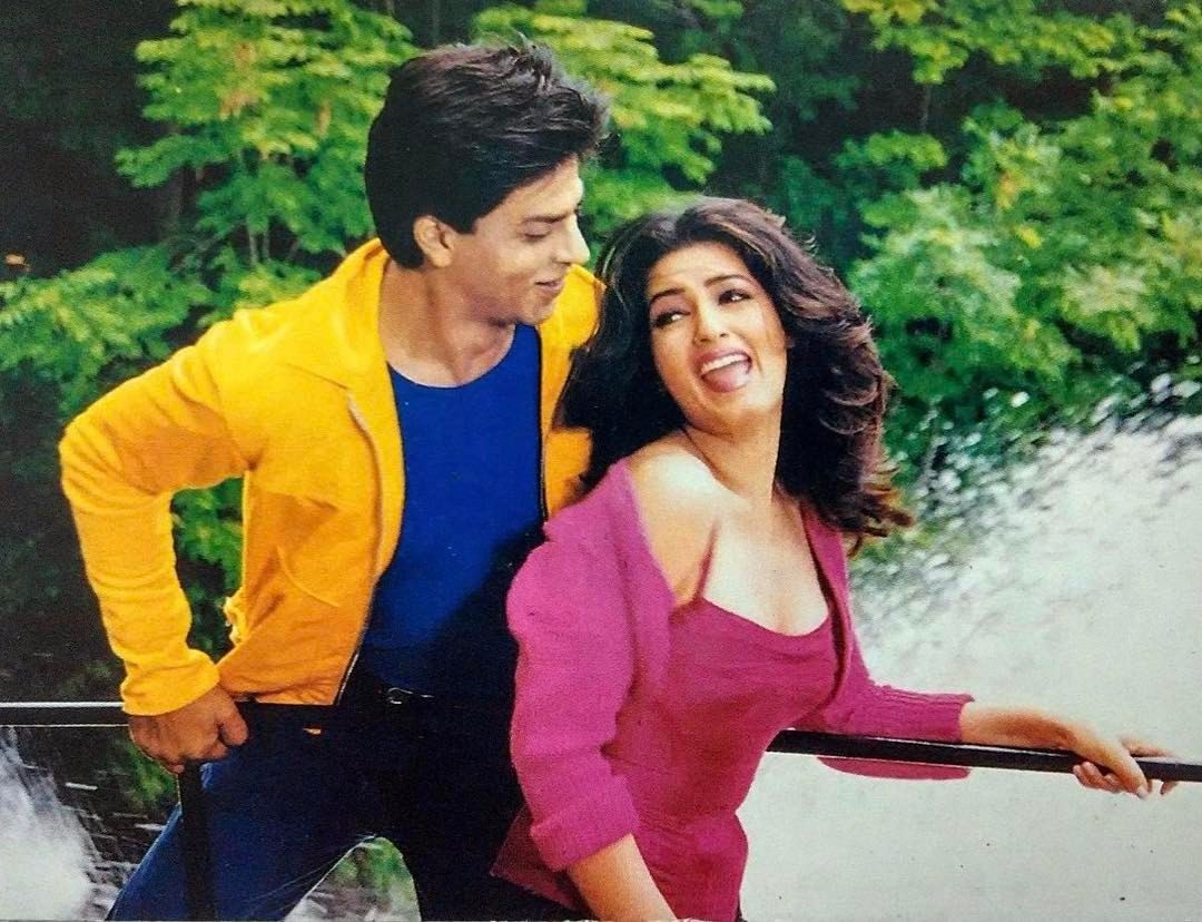 Twinkle Khanna And Shahrukh Khan