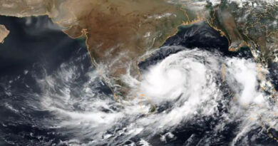 Cyclonic storm in Bay of Bengal