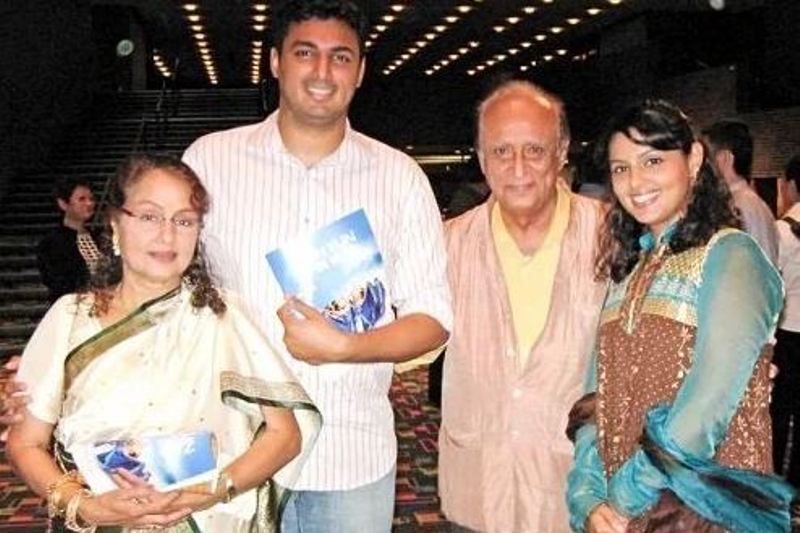 Padma Khanna And Jagdish L Sidana
